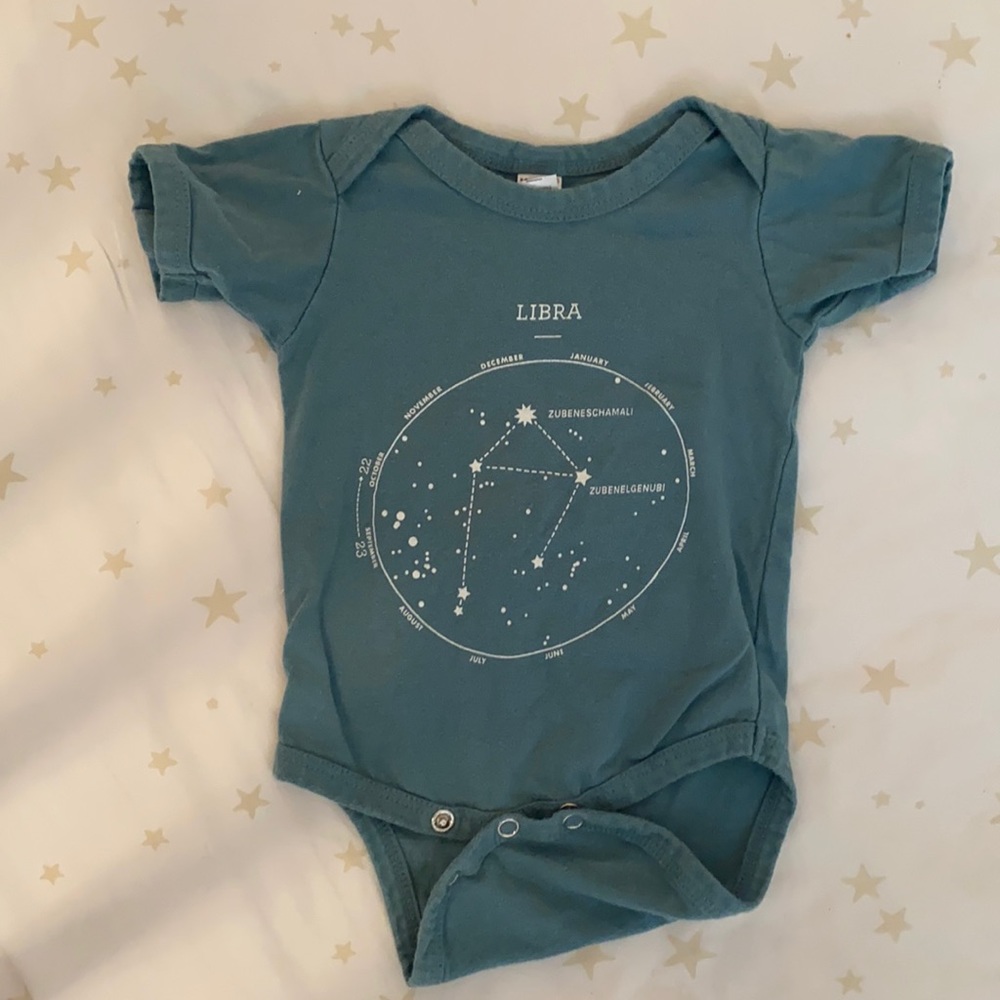 LIBRA baby onesie